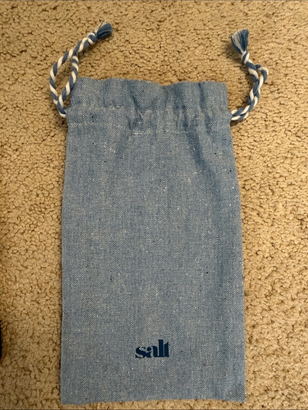 Classic Salt crossbody Navy, Cream & Peach strap - Picture 5 of 5